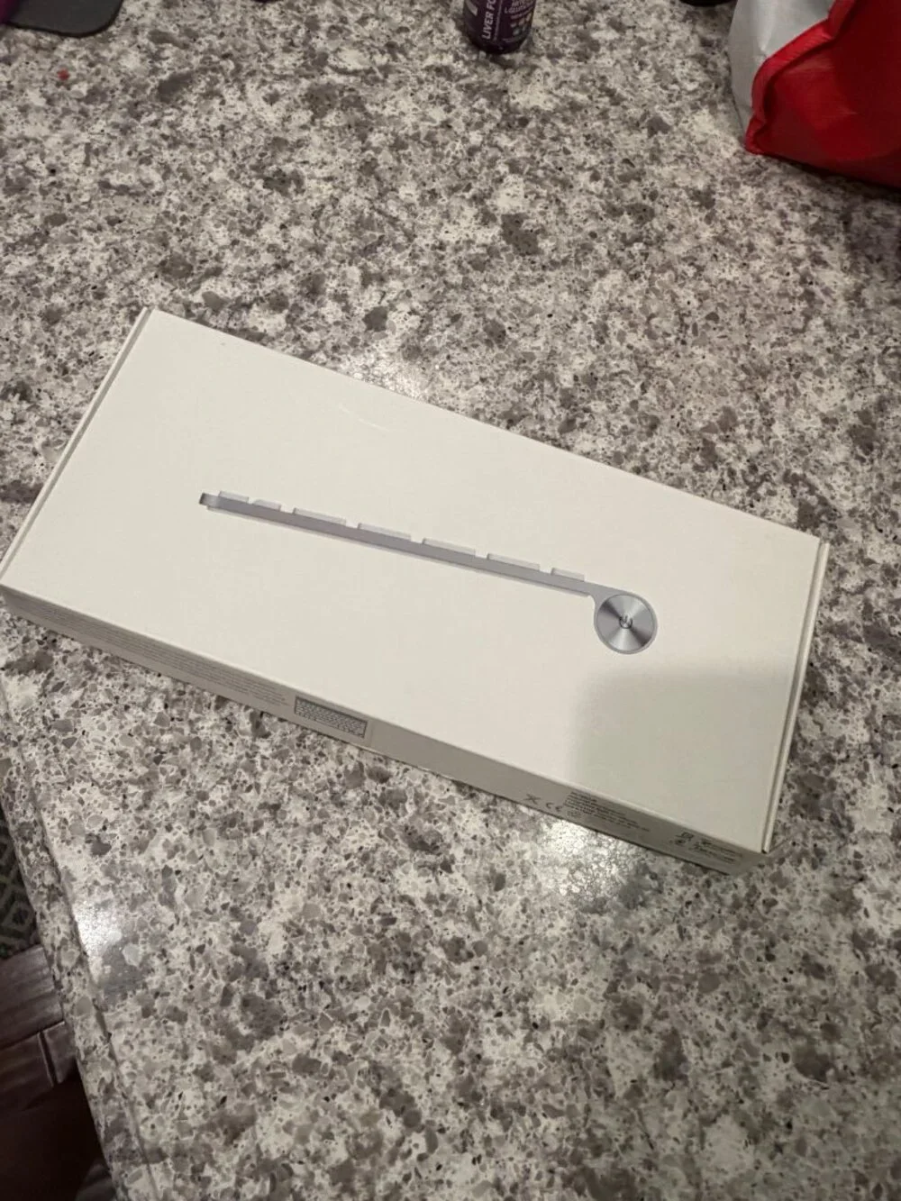 Apple Wireless Keyboard Model A1314 Bluetooth Compact White Aluminum Vintage 200